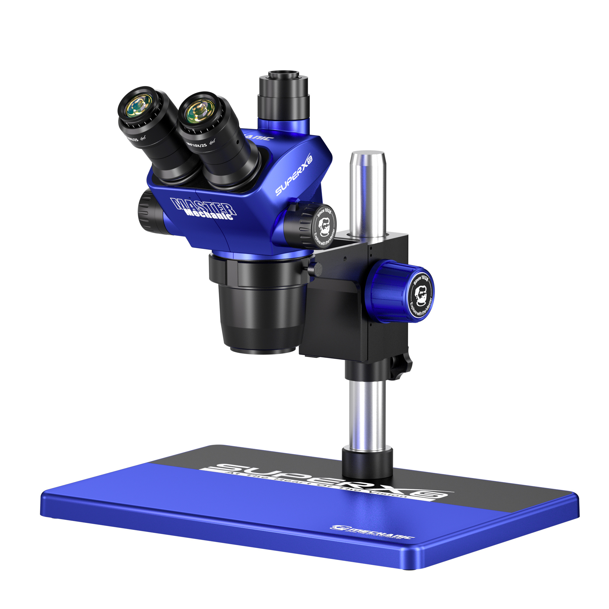 SUPER XS Trinocular Stereo Microscope