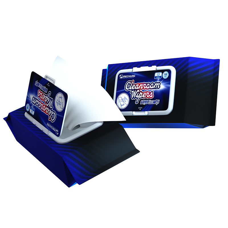 Wet wipes packaging dust-free cloth